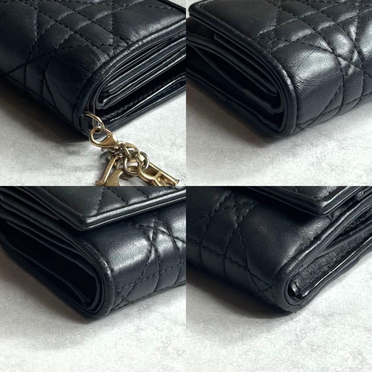 Christian Dior クリスチャンディオール / ロータスウォレット 三