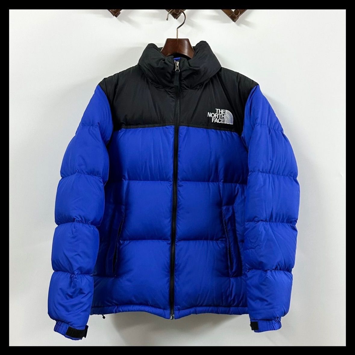 THE NORTH FACE ノースフェイス ヌプシ ダウンジャケット ブルー 青 美