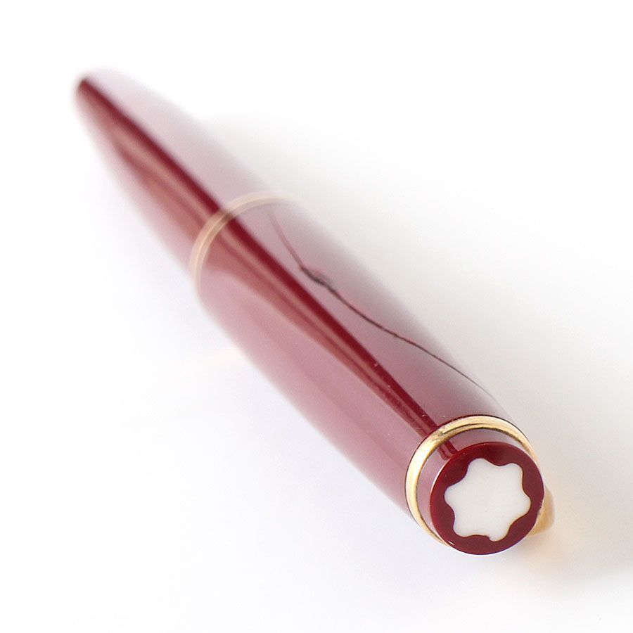 MONTBLANC モンブラン 万年筆 ペン 14K ボルドー ゴールド モンブラン 万年筆 ボルドー ペン先14K MONTBLANC【AFI11