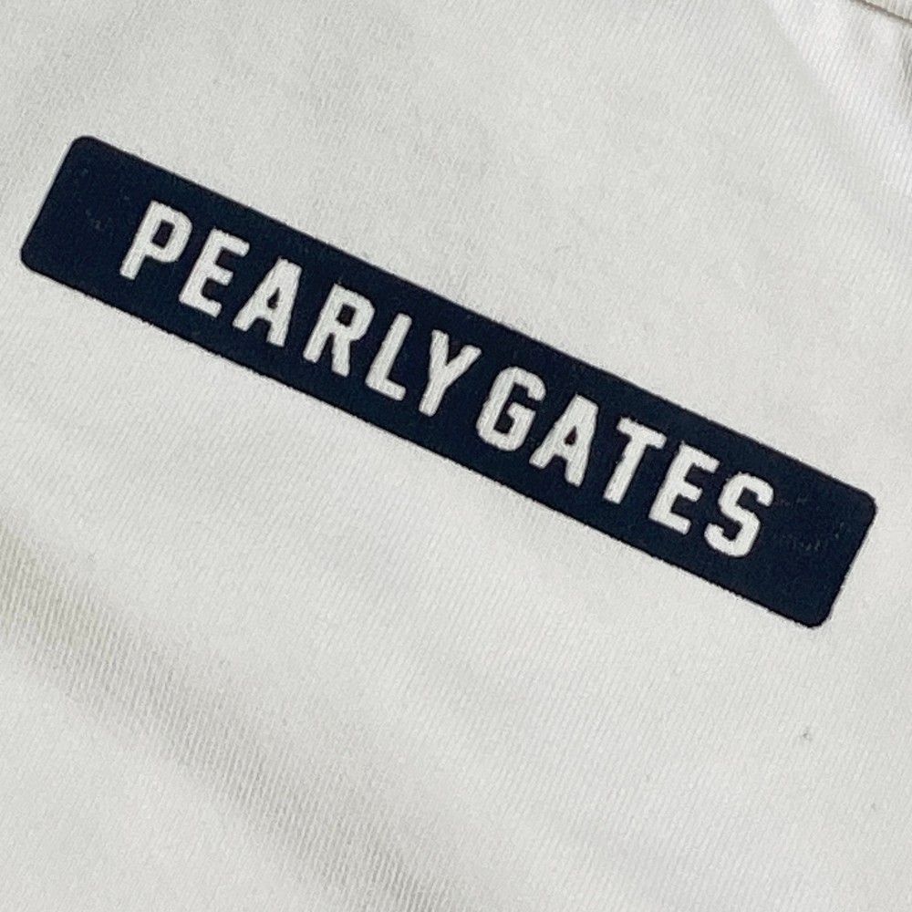 PEARLY GATES ホワイト セーター サイズ4 PEARLY GATES メンズ セーター サイズ4 ホワイト ゴルフウェア