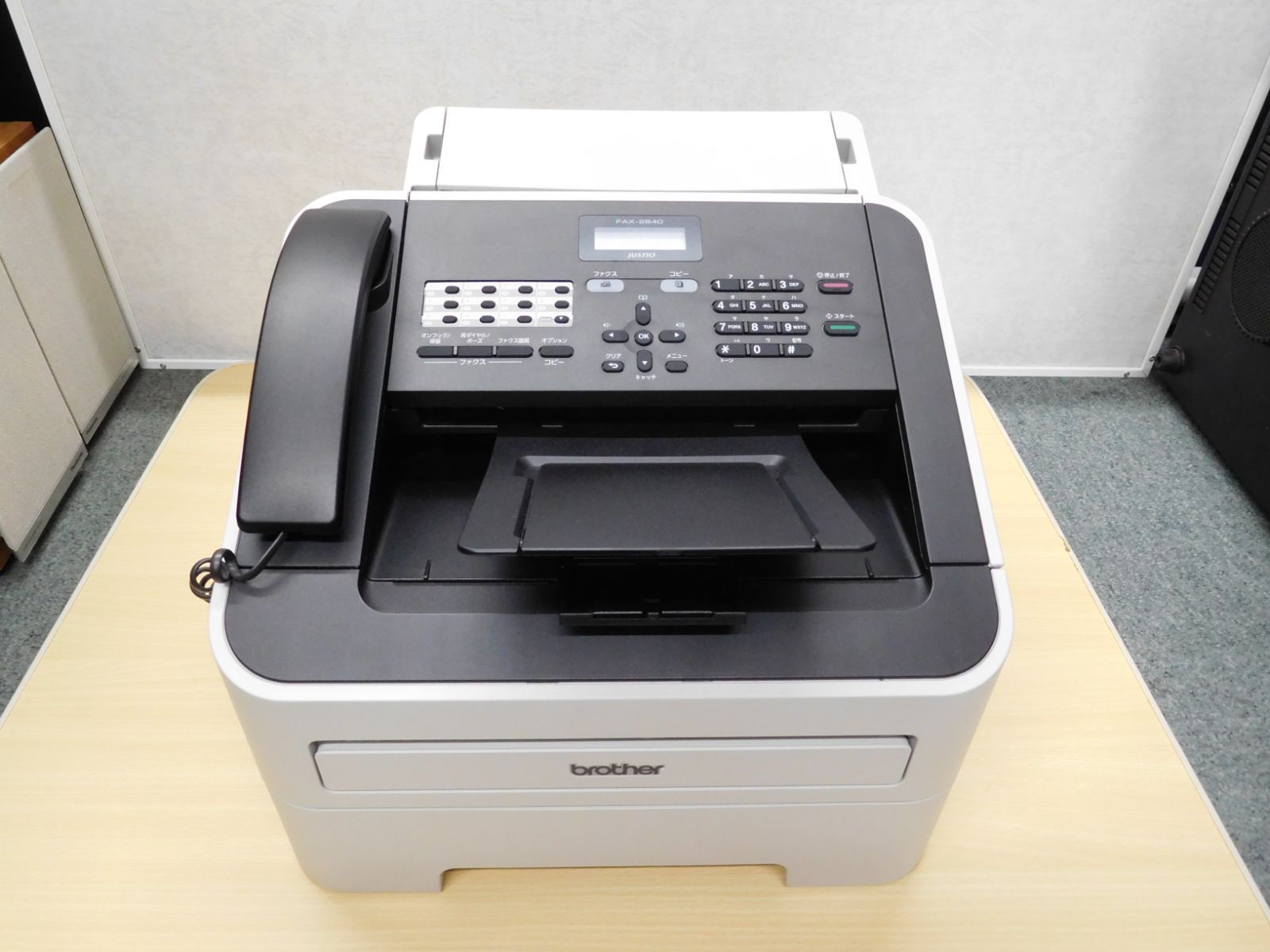 brother/ブラザー A4モノクロレーザー複合機 JUSTIO FAX-2840【M0613