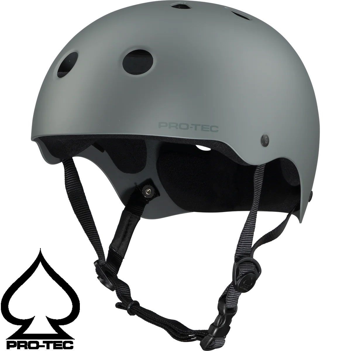 正規輸入品 PRO-TEC CLASSIC SKATE MATTE GRAY プロテック スケートヘルメット クラシックスケート マットグレー