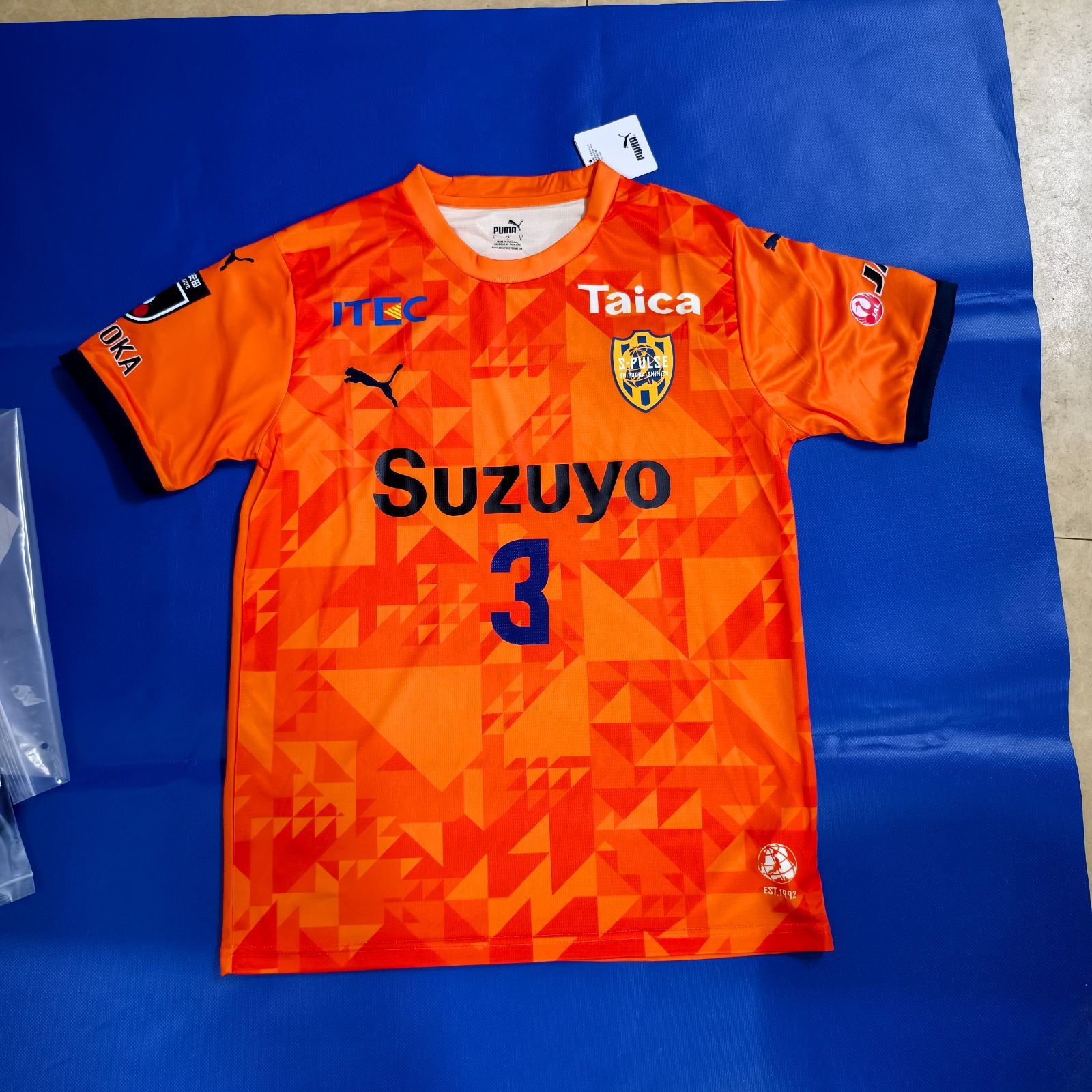 清水エスパルス3rdユニフォームL、 2023オフィシャルユニフォーム販売詳細(3rd 受注販売 / 1st・1st