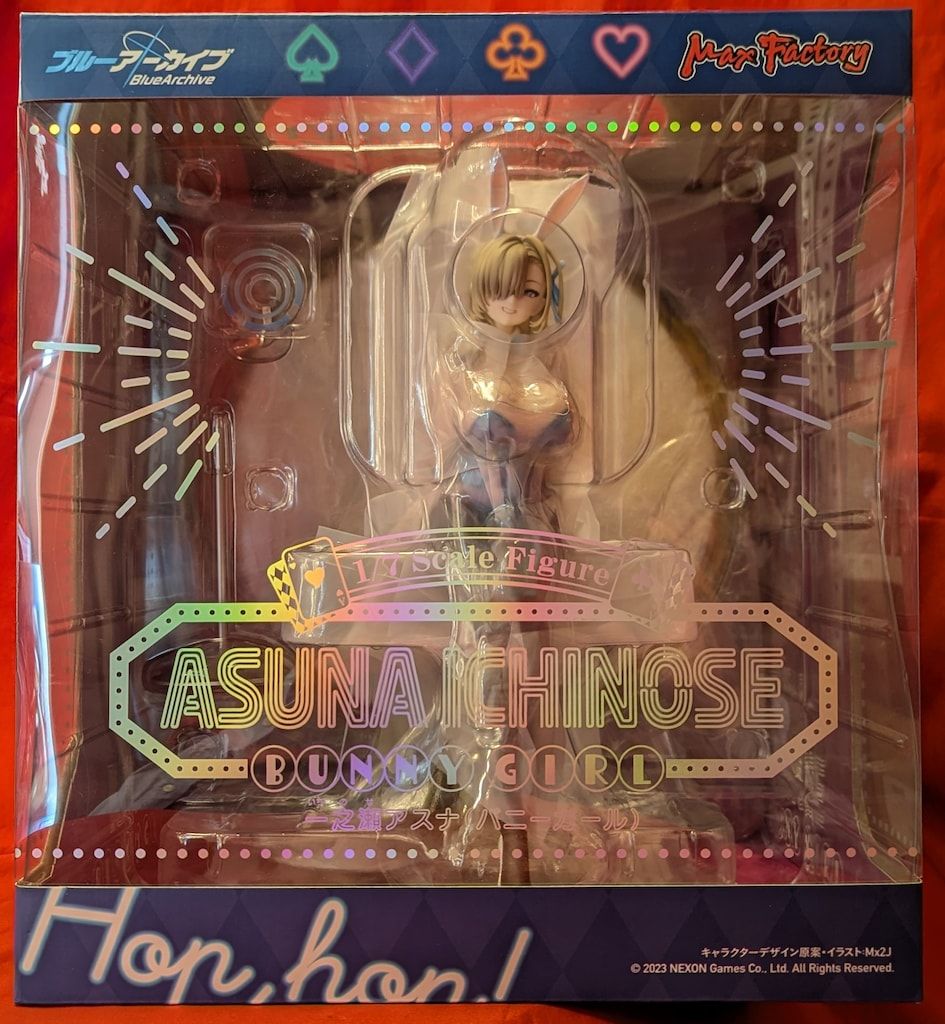 ブルーアーカイブ アスナ バニー フィギュア 開封済美品