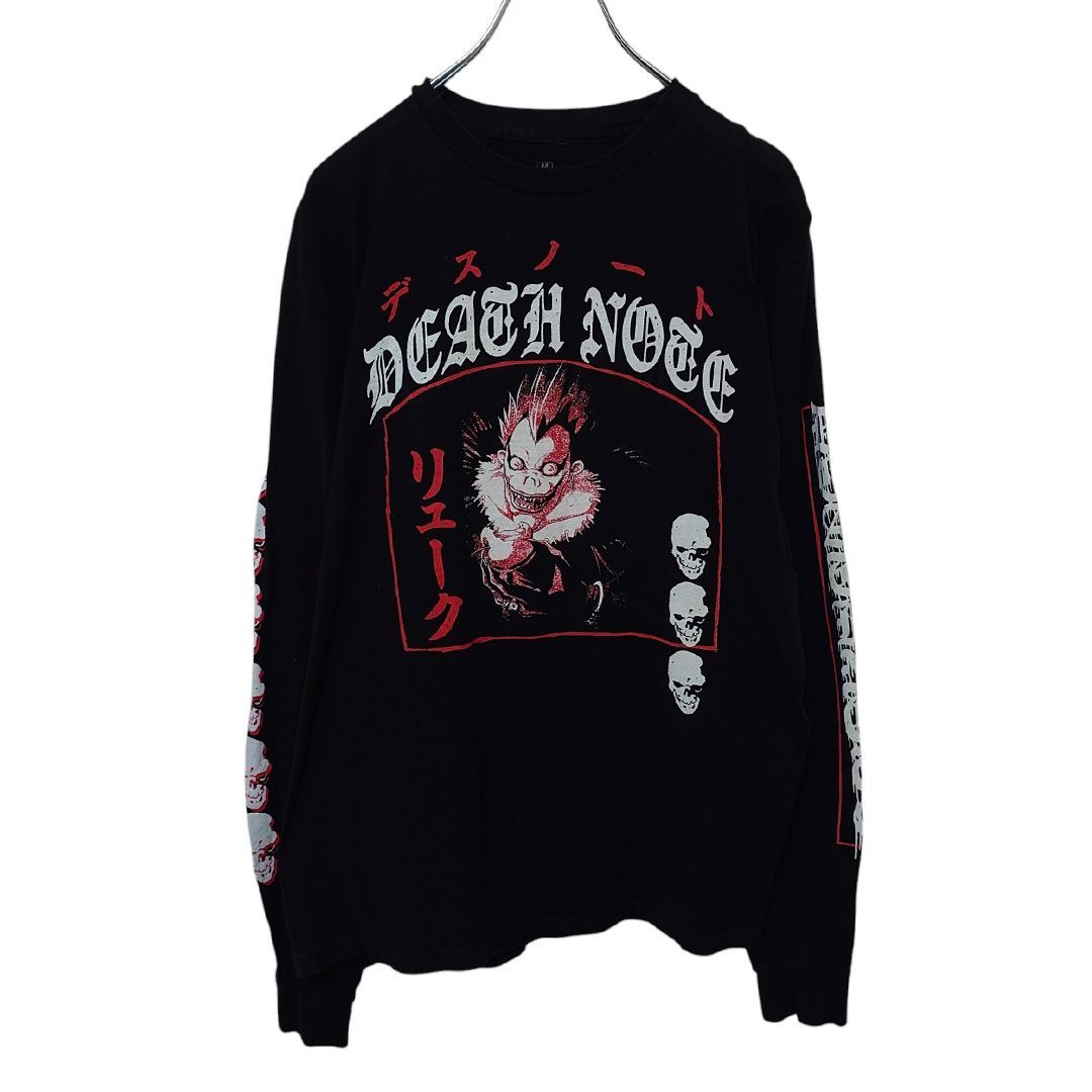 DEATH NOTE デスノート リューク アニメ ロングスリーブ Tシャツ DEATH