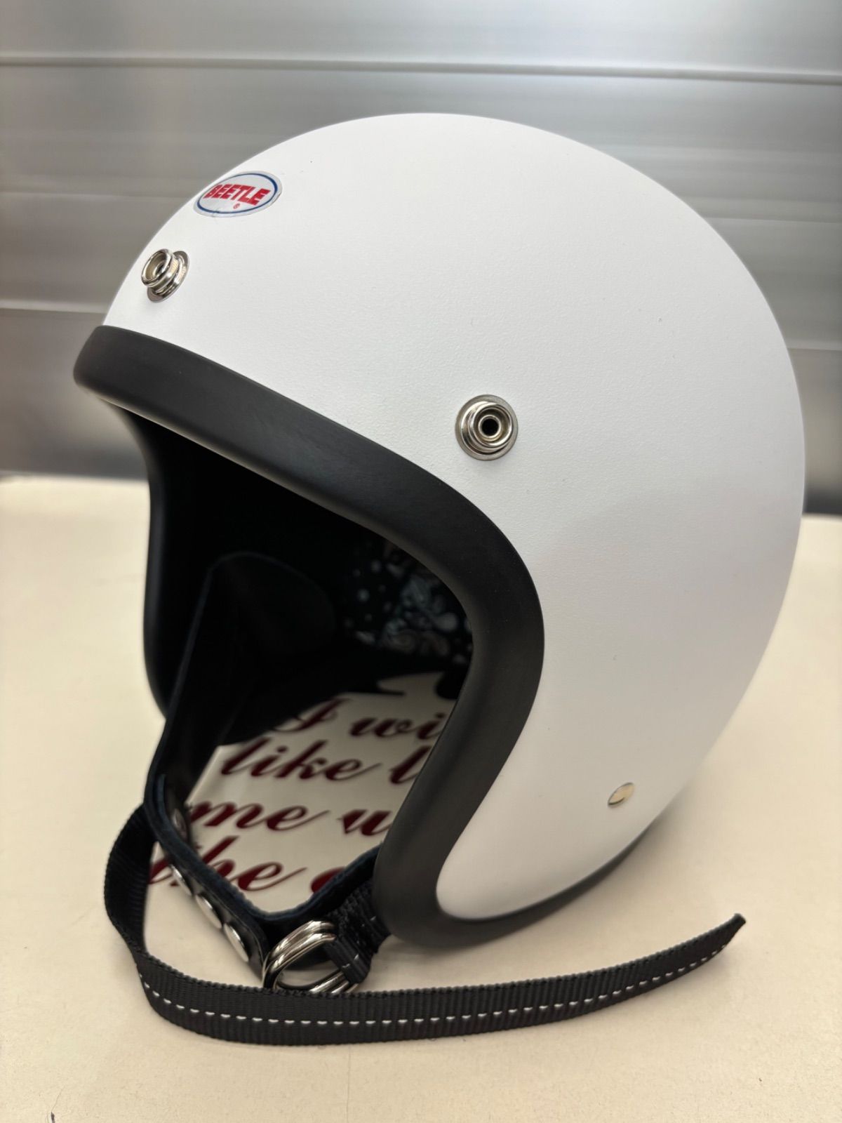 ご*め様 オーシャンビートル LAC 別注マットブラック Wストラップ白ペイズリ オーシャンビートル LAC 別注マットホワイト Wストラップ黒 ペイズリー