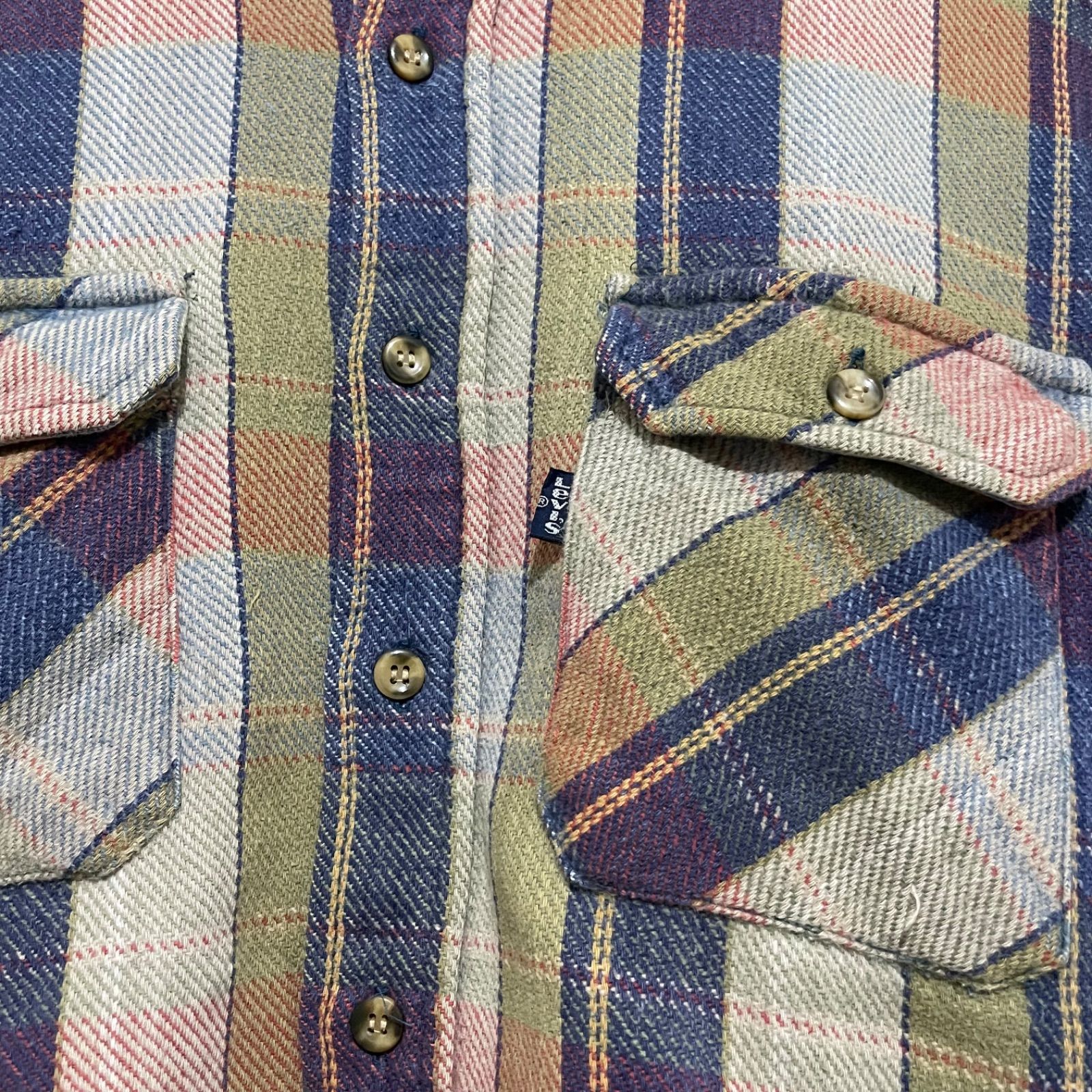 70s 後期LEVIS NEL SHIRT  SW166