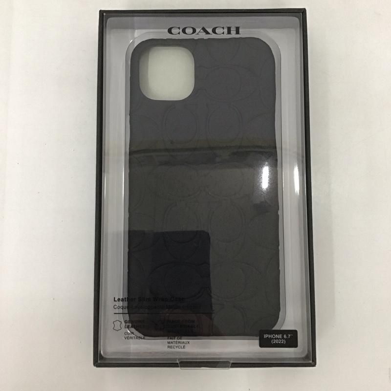 COACH CIPH-135-BLKEB BLACK  スマホケース　新品 : Coach Mens Travel Kit in Pebble Leather, Black