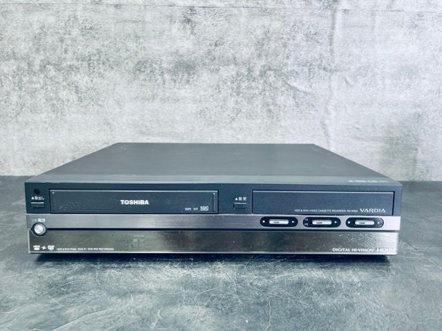 TOSHIBA W録 RD-XV44 VTR一体型HDD&DVDレコーダー 中古】TOSHIBA製 VTR