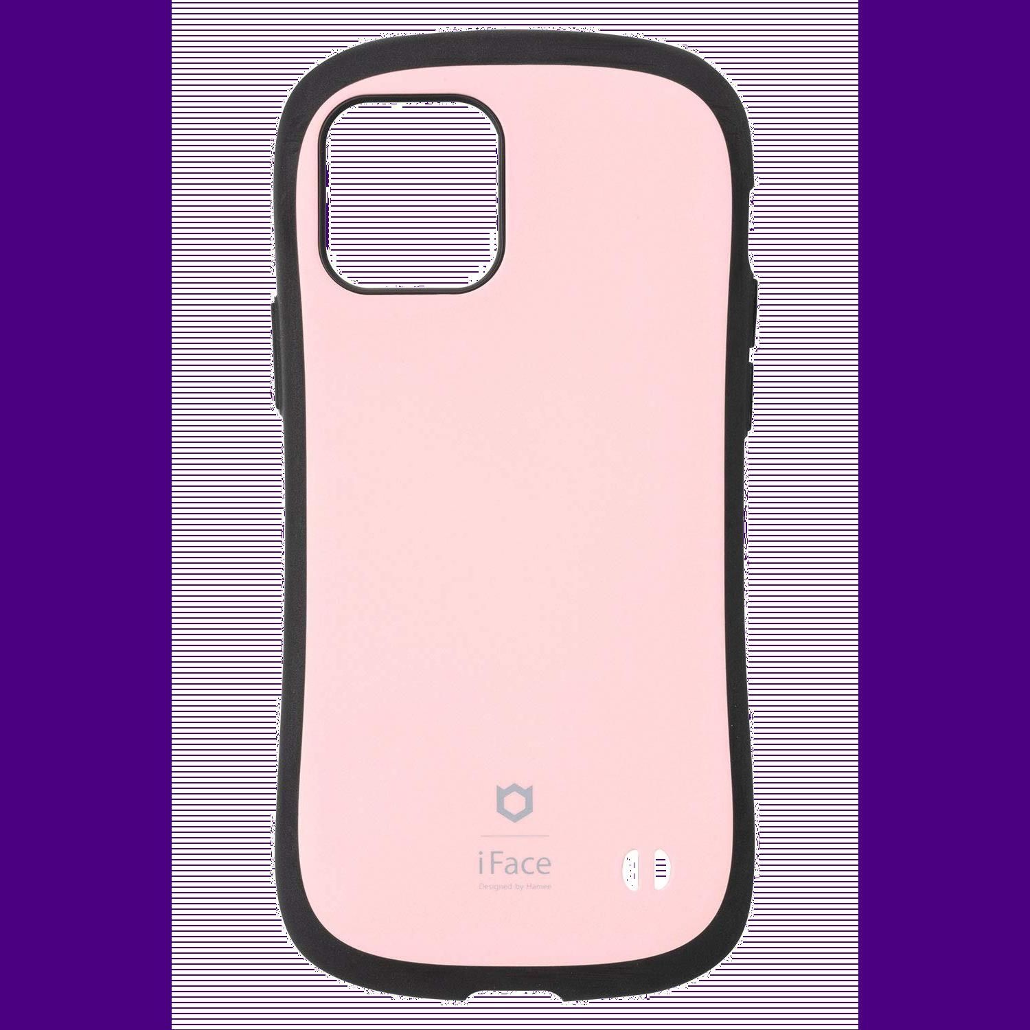 【人気商品】マット仕上げ ケース Pro 12/12 [マカロン/ピンク] iPhone Macarons Class First iFace