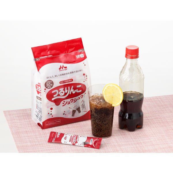 炭酸用とろみ調整食品 つるりんこシュワシュワ 1袋 2.5 g×30本入 5袋セット