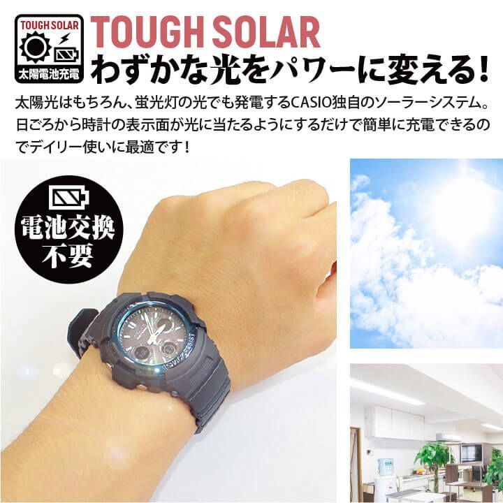 ベゼル訳あり】カシオ Gショック AWG-M100A-1A 海外 電波ソーラー メンズ 腕時計 g-shock CASIO gshock ジーショック  g-shock デジアナ ソーラー 電波 casio かしお アナログ - メルカリ