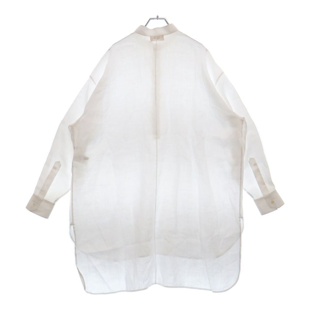 美品 CELINE 22SS エディ期 リネンプルオーバー 長袖 シャツ CELINE (セリーヌ) 22SS エディ期 リネンプルオーバー長袖シャツ