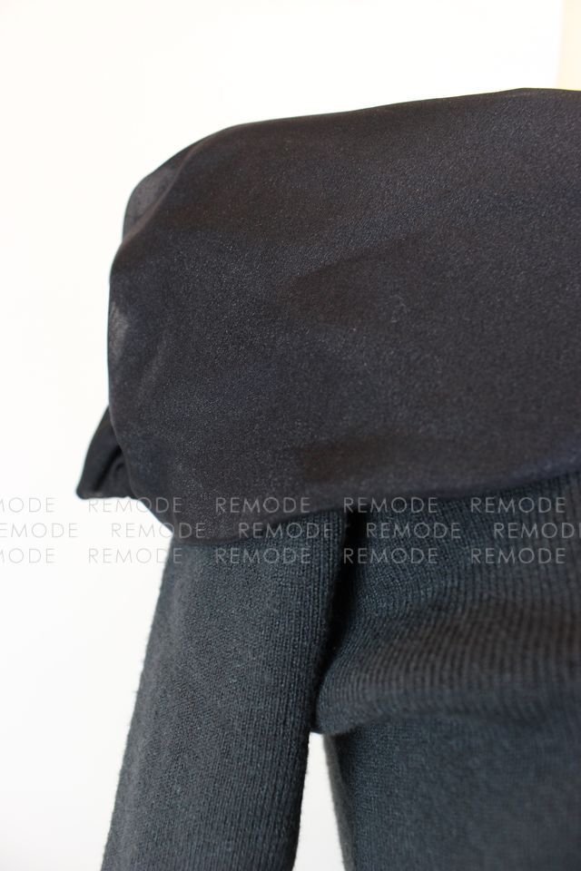 polaura｜ボリュームリボンワンショルダーニット - メルカリ