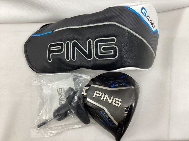 中古】ピン 【大人気】G440 LST ドライバー/ヘッド単品 カバー＆レンチ