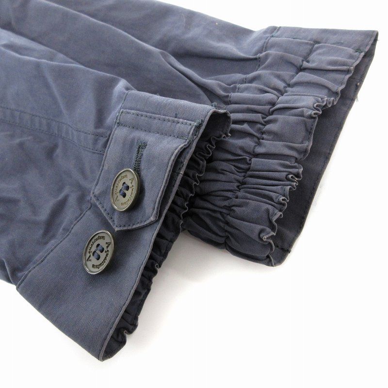 超美品 アクアスキュータム ハーフコート 大き目 9 L LL スプリングコート アクアスキュータム AQUASCUTUM ヴィンテージ ステンカラー