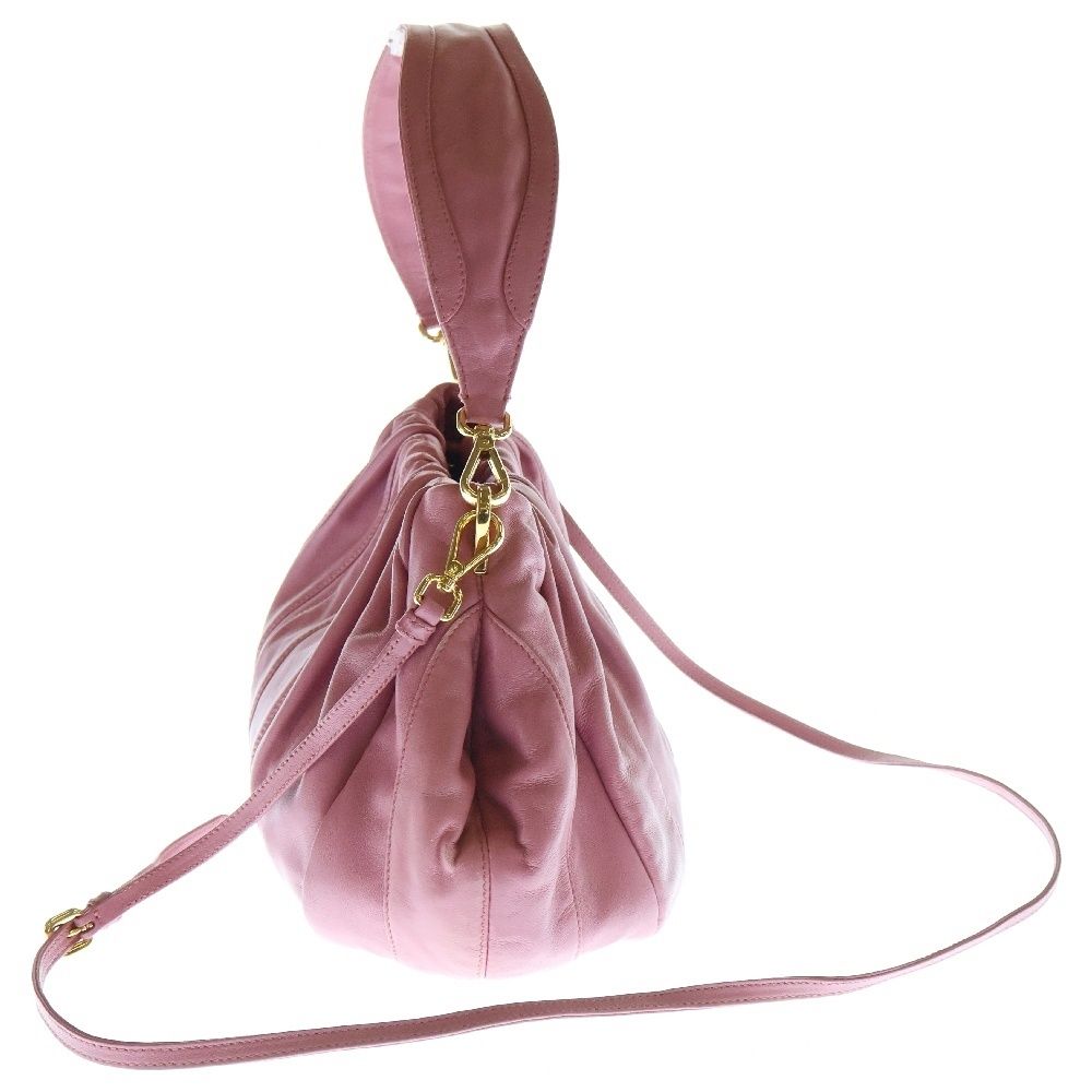 PRADA (プラダ) 2wayショルダーバッグ ピンク ナッパレザー