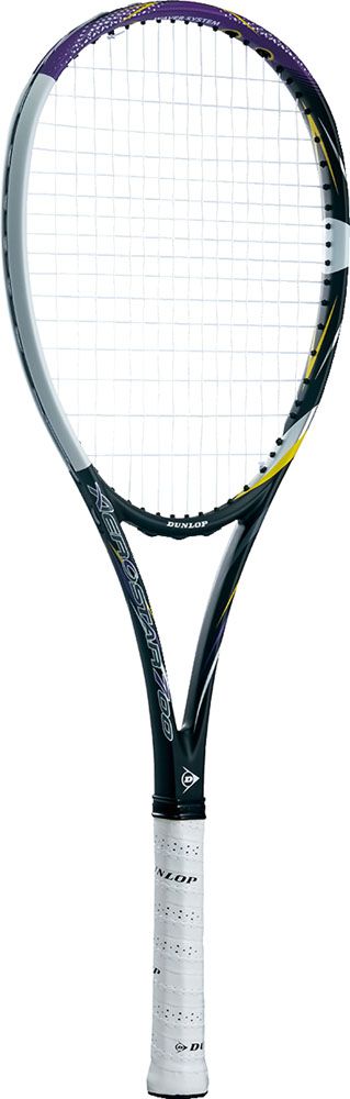 ダンロップ DUNLOP テニス ソフトテニスラケット ダンロップ エアロスター 700 DS42300 BKPL ブラック×パープル