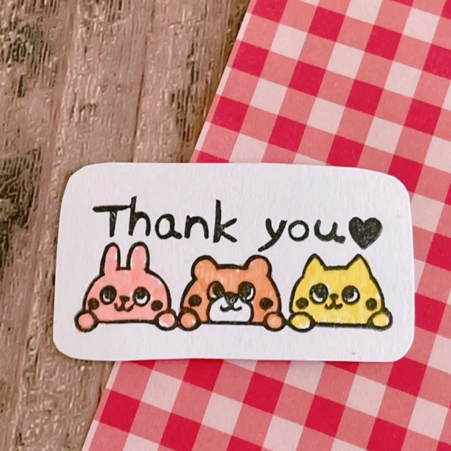 消しゴムはんこNo.292 モフモフくまちゃん thank you 消しゴムはんこNo.292 モフモフくまちゃん thank you 雑貨