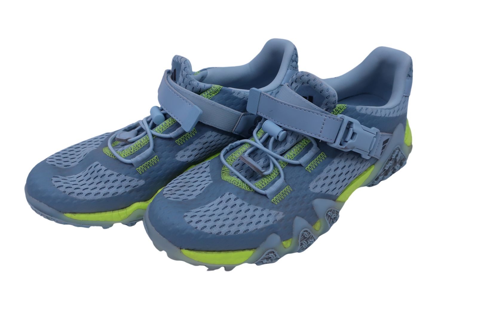 【美品】adidas(アディダス) スパイクレスゴルフシューズ グレー黄色 メンズ 26.0cm GW2117 ゴルフ用品 2407-0120