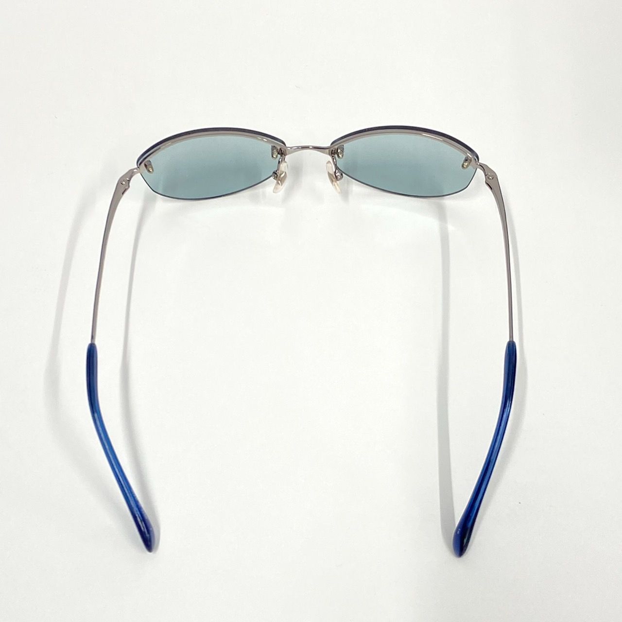 美品 Jean Paul GAULTIER サングラス 58-0050 ブルー ケース付き 