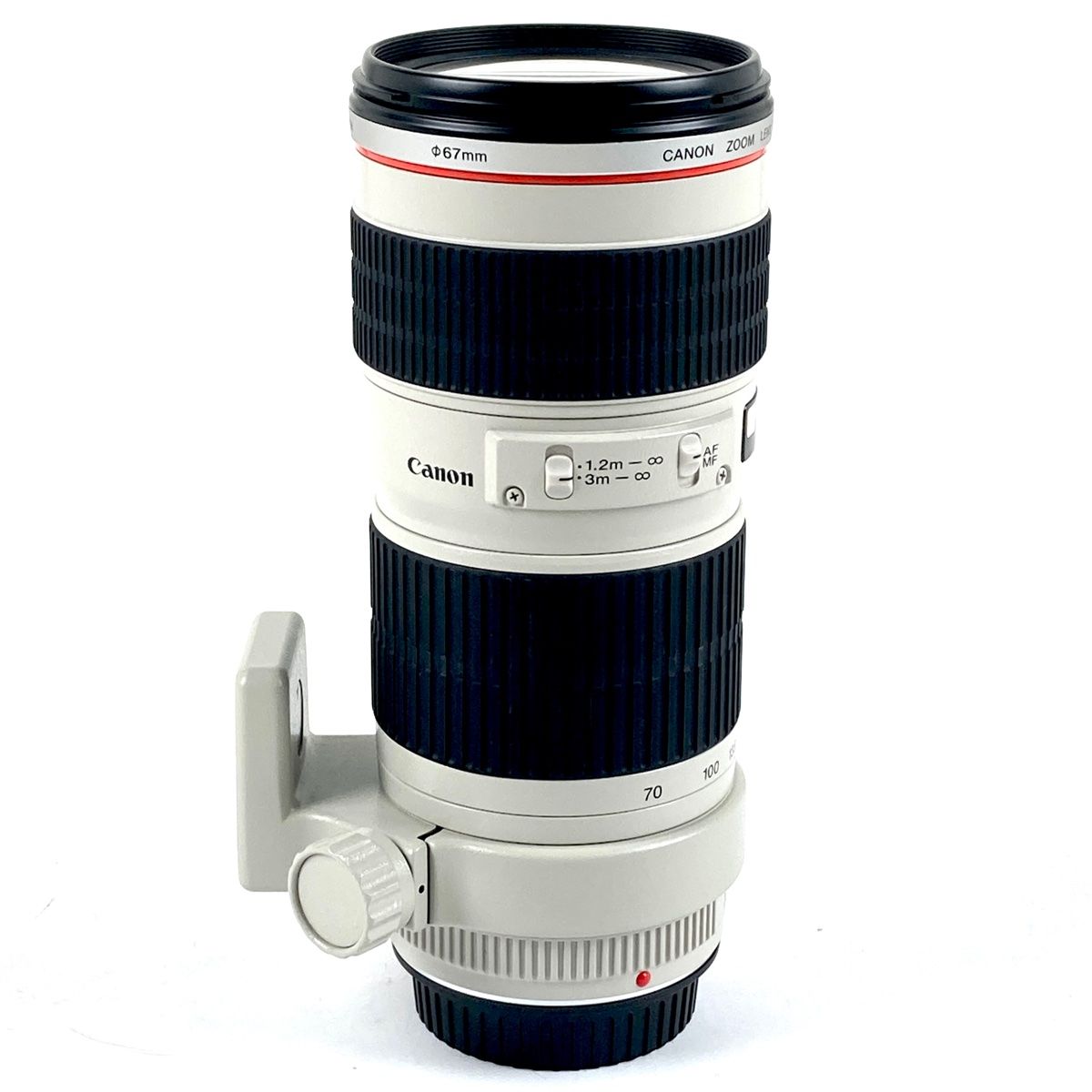 キヤノン Canon EF 70-200mm F4L USM 一眼カメラ用レンズ（オートフォーカス） 【中古】