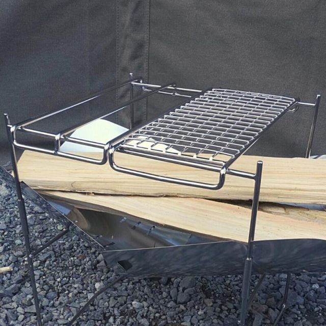 焚き火台用 ゴトク ロストル 網 バーベキュー 焚き火 グリル コンロ 