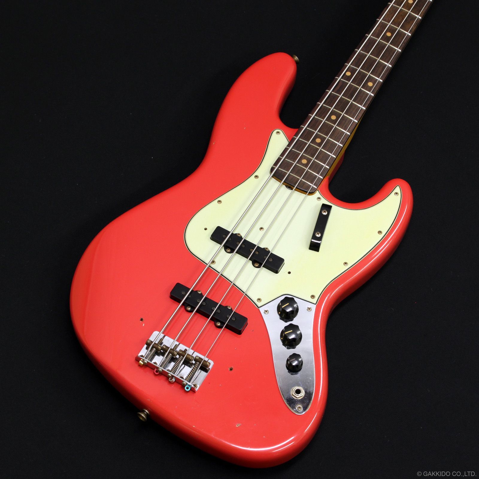 Fender Japan Jazz Bass JB62 Fiesta Red美品 Fender Japan Jazz Bass JB62 Fiesta Red美品 Fender Made In Japan