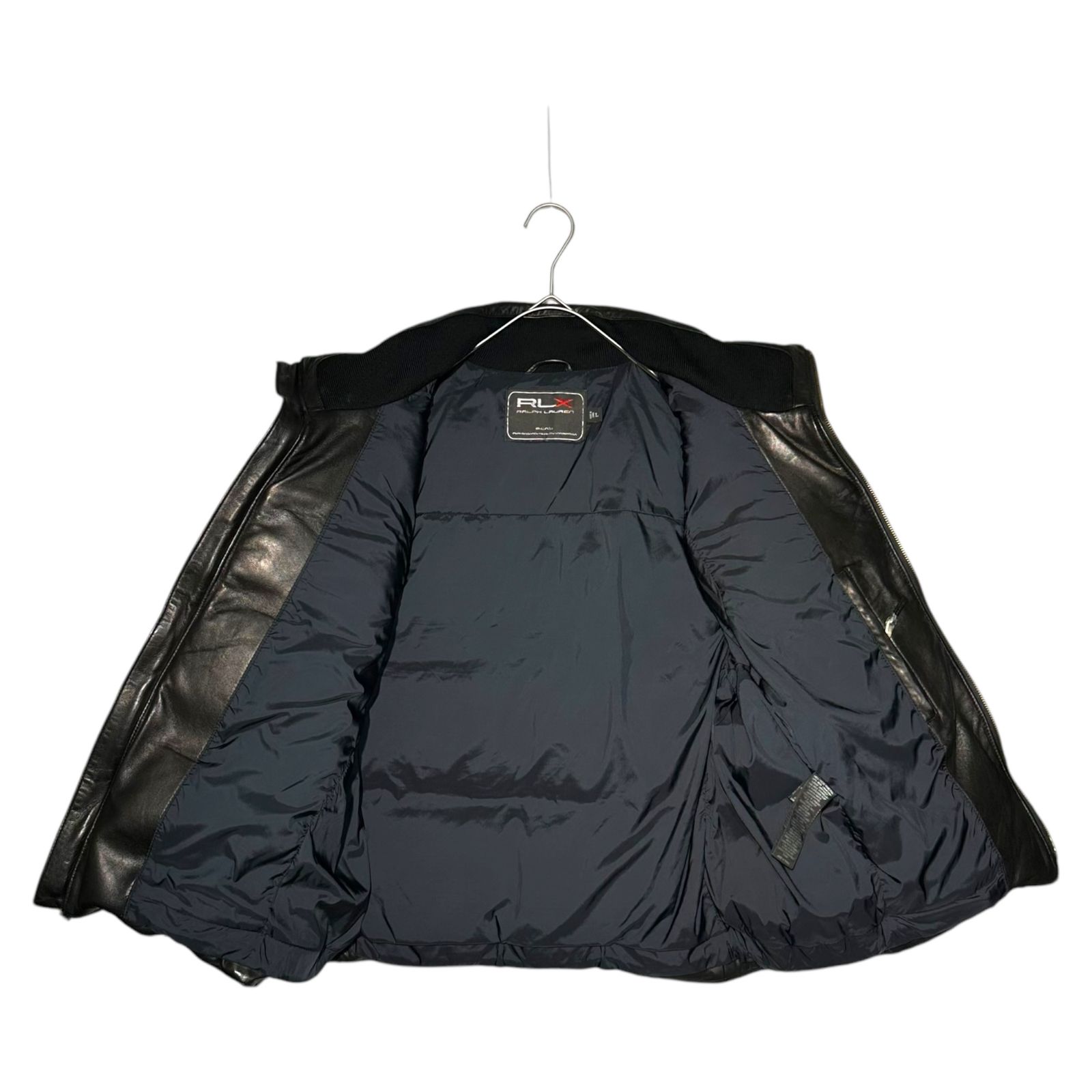 RLX ブラック ダウンベスト RLX RALPH LAUREN(アールエルエックスラルフローレン) 00'S All