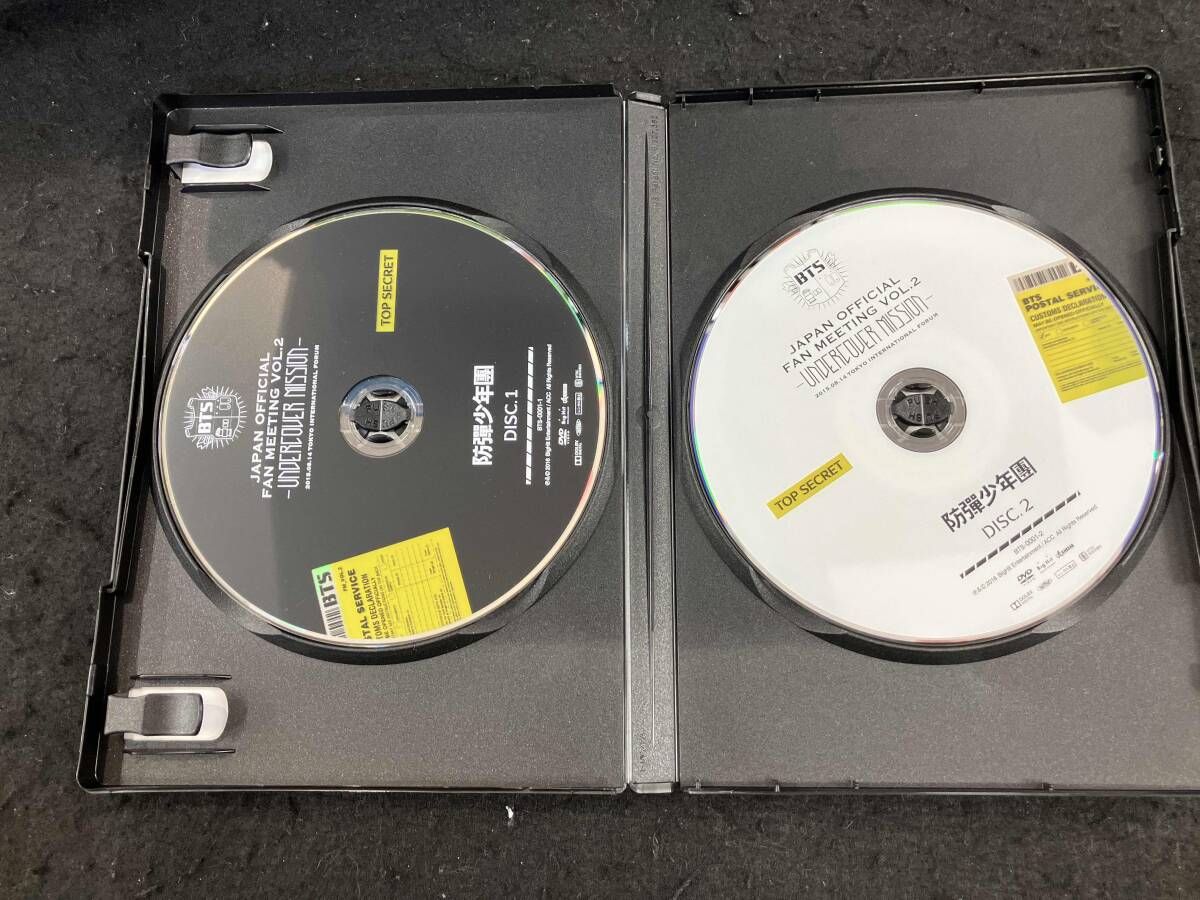 DVD 防弾少年団 JAPAN OFFCIAL FANMEETING VOL.2 -UNDERCOVER MISSION