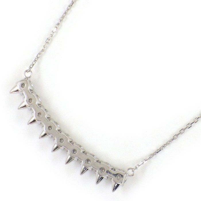 美品 田崎真珠 タサキ K18WG メインダイヤ0.20ct ネックレス TASAKI - 【新着】タサキ K18WG ダイヤモンド0.20ct