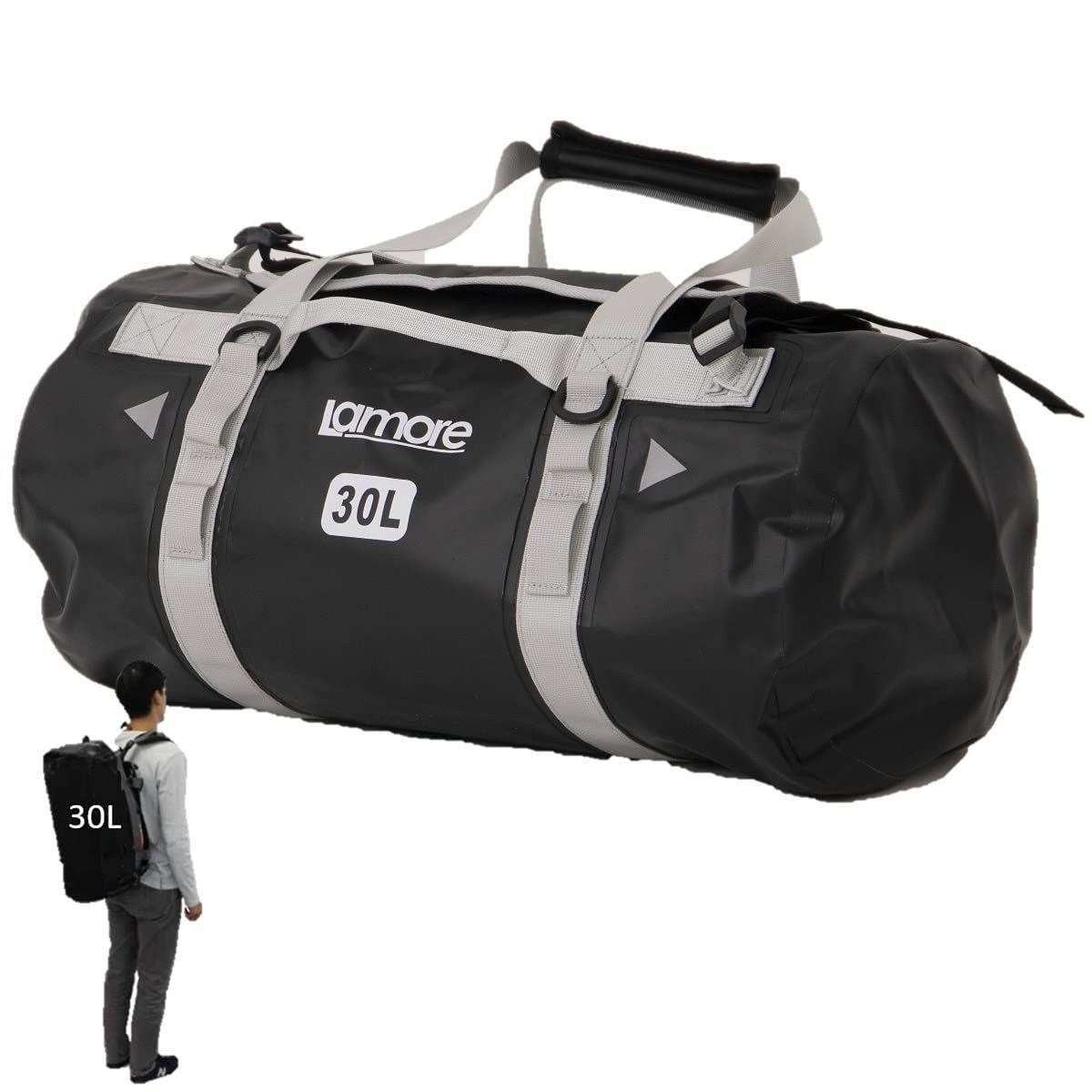 8,127円新品、未使用、災害時にも使える、ユニセックスPVC大容量防水スポーツバッグ