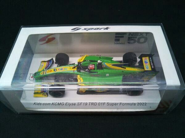 Spark model 1|43 Kids com KCMG Elyse SF19 TRD 01F Super Formula 2025 Yuji Kunimoto スパークモデル ミニカー