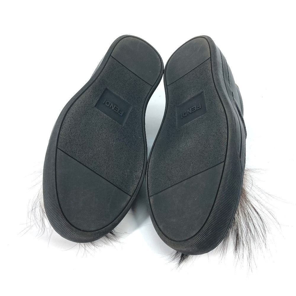 ス*。様 FENDI フェンディ　ウィッチャーズ ファー、バグズモンスター FENDI フェンディ スニーカー モンスター バグス ファー 7E0908