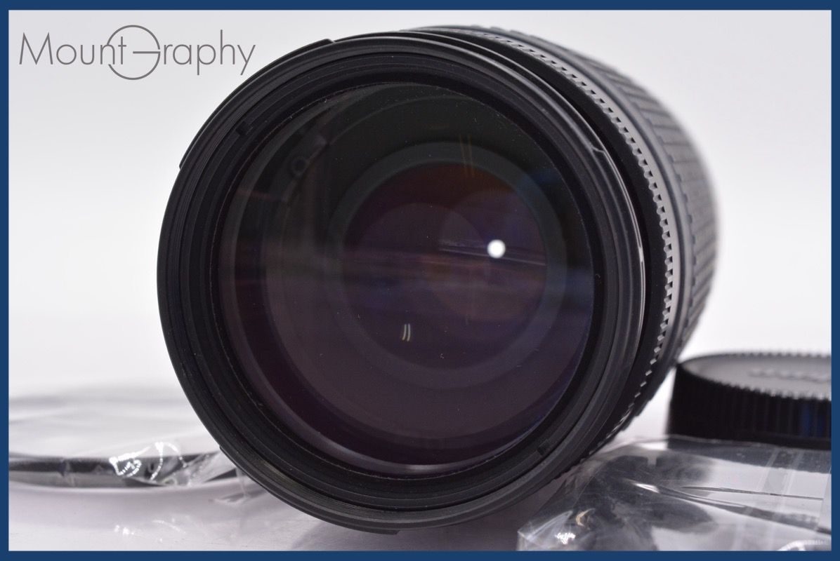 ニコン Nikon AF NIKKOR 70-300mm F4-5.6 G 前後キャップ-レンズフィルター付 完動 同梱可 mj5023