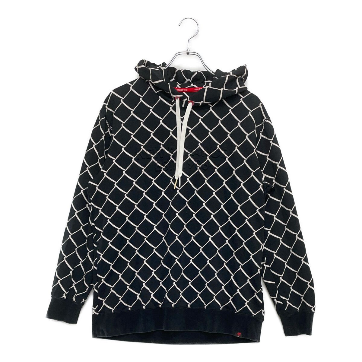 美品　ニューバランスゴルフ　パーカー　総柄 New Balance Golf ニューバランスゴルフ ジップパーカー 黒