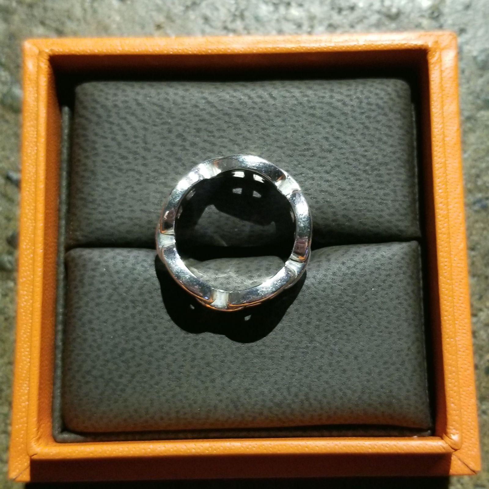 HERMES シェーヌダンクル アンシェネ リング PM 52 エルメス 指輪 925  