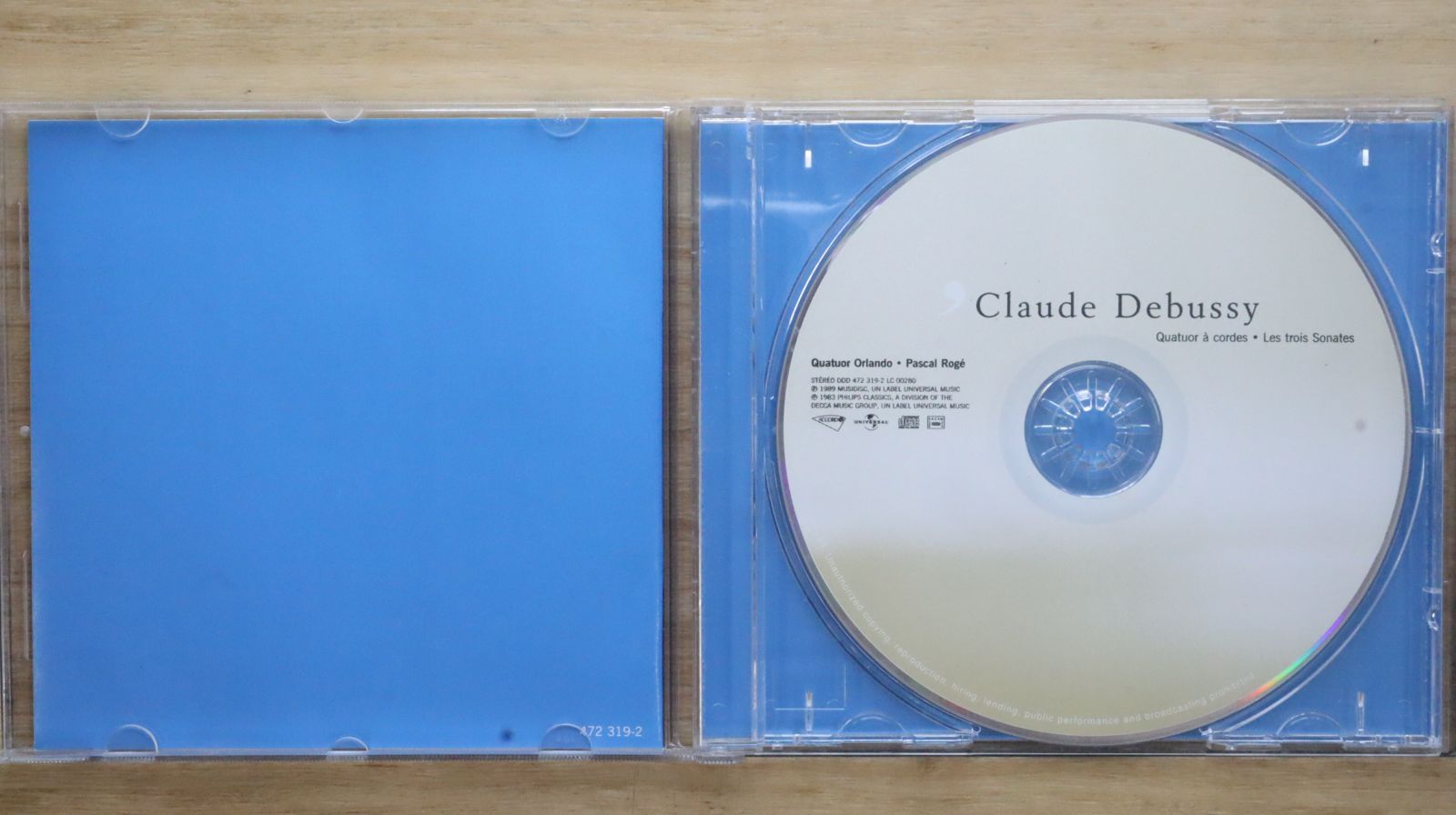 中古CD☆ドビュッシー/Claude Debussy□ Debussy: Les Trois Sonates