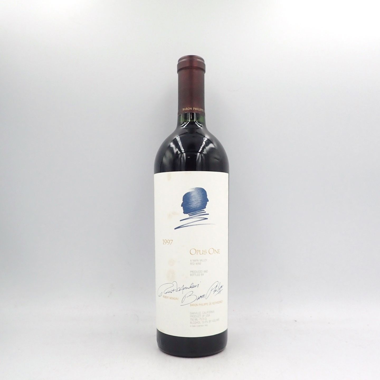 オーパスワン 1997 750ml 13.5% OPUS ONE エチケットシミあり【J2】