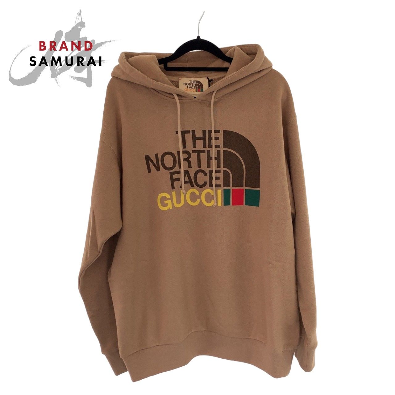 新品未使用 GUCCI グッチ THE NORTH FACE コラボ Sサイズ ブラウン 茶