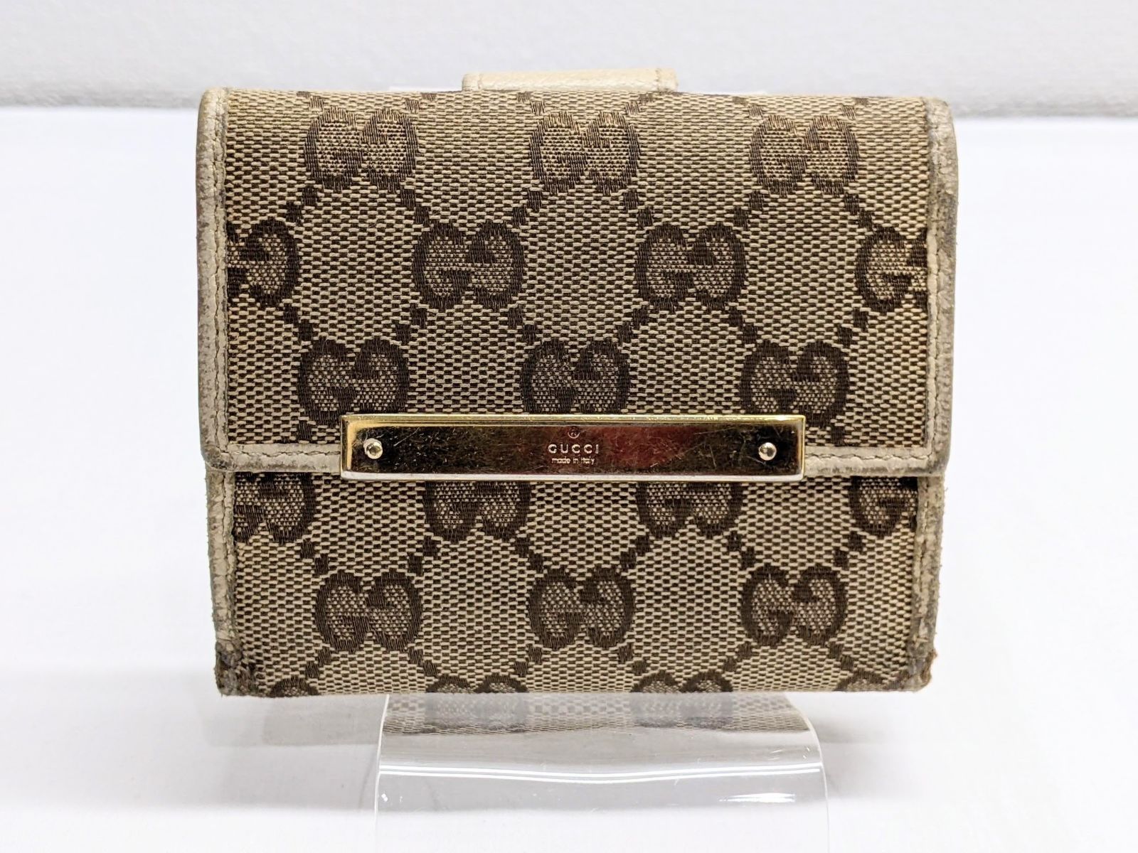 Gucci GGキャンバス ミニ財布 GUCCI グッチ GGキャンバス 財布 折財布 112716・1147 ブランド