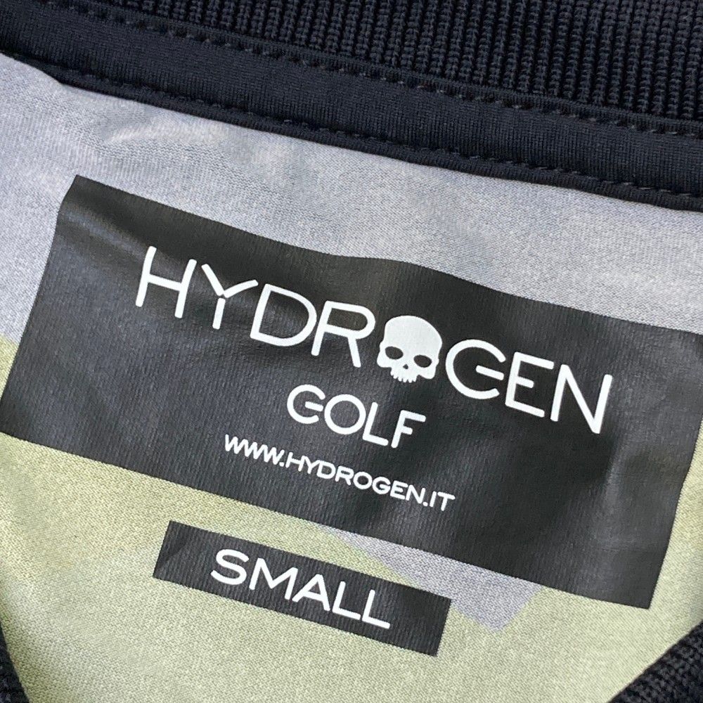 サイズ：S HYDROGEN GOLF ハイドロゲン ゴルフ  半袖ポロシャツ カモフラ 迷彩柄 カーキ系 [240101431389] ゴルフウェア メンズ ストスト サイズ：S HYDROGEN GOLF ハイドロゲン ゴルフ 半袖ポロシャツ