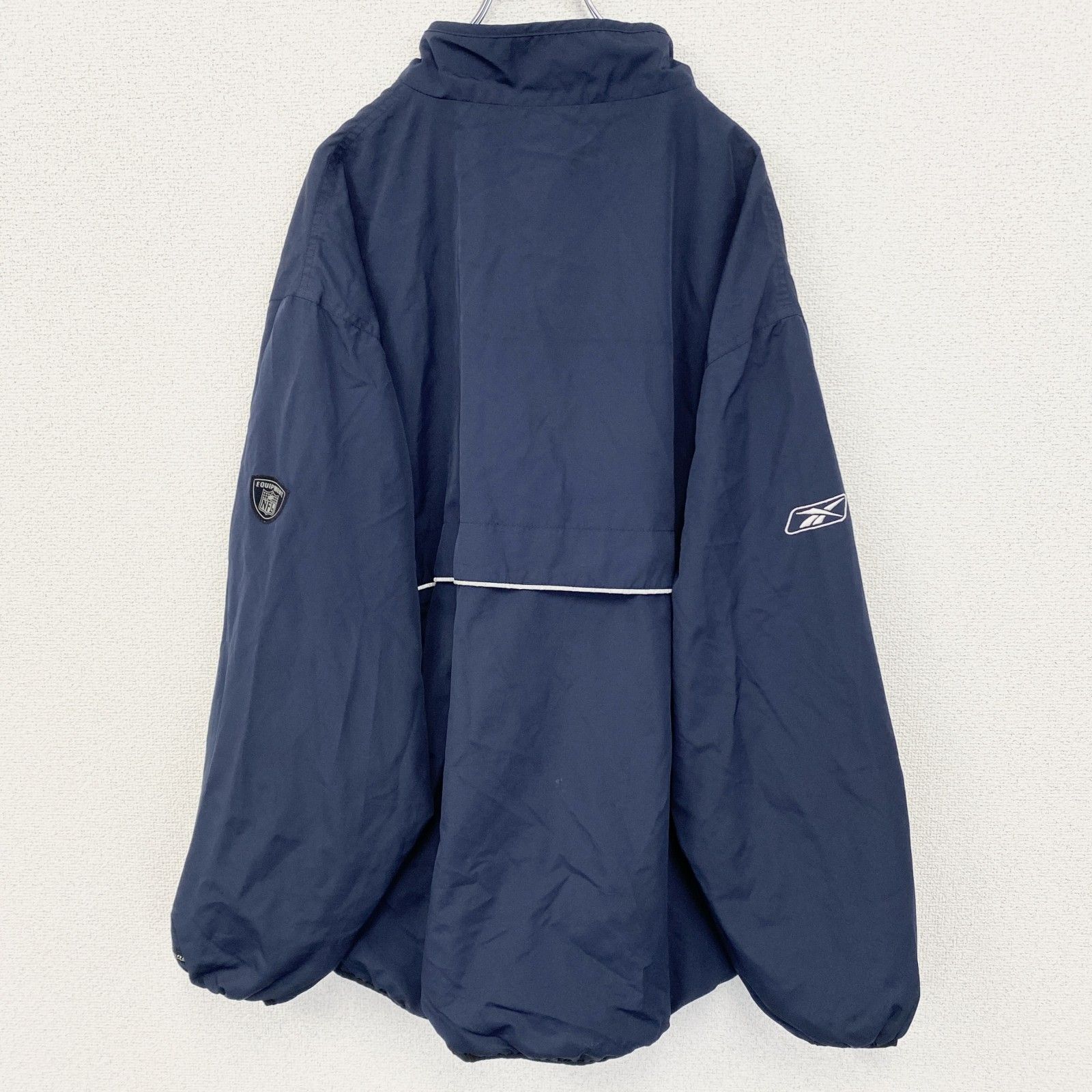 古着 used NFL エヌエフエル アノラックパーカー 長袖ナイロンプル 