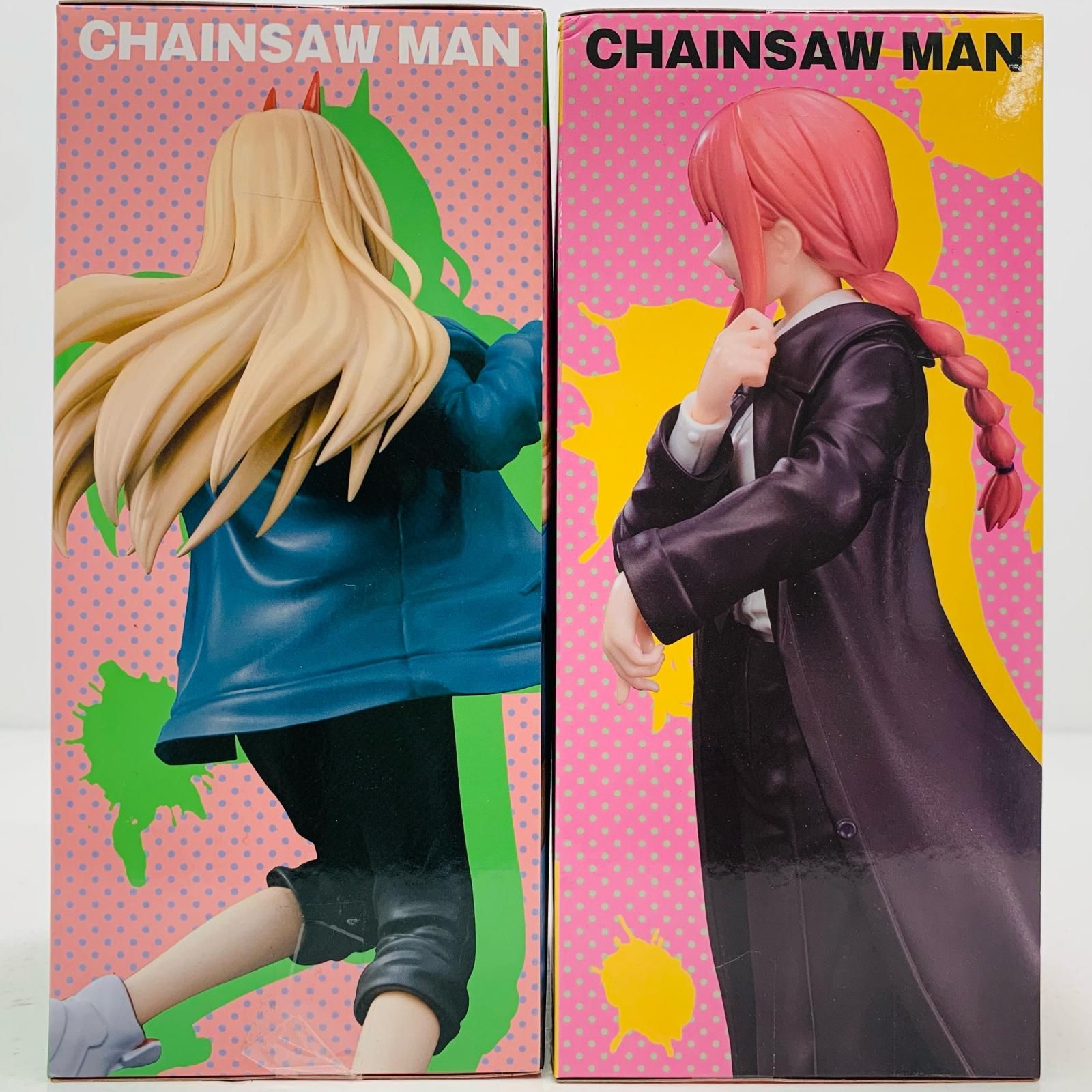 フィギュアまとめ売り　チェンソーマン　マキマ　パワー　フィギュア 飾磨店】 中古 フィギュア チェンソーマン パワー＆マキマ 2体