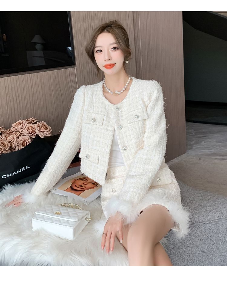 ツイードセットアップ スーツ フォーマル スカートスーツ レディース 上下セット ツイードジャケット タイトスカート ママスーツ 新生活 レディース 入園 入学式 卒園卒業式 七五三 20代 30代 40代 30代 母親 結婚式 披露宴 上品