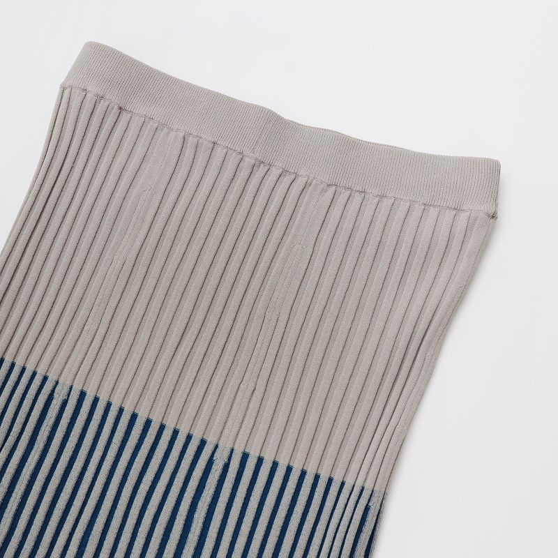 美品 2023AW アンスリード UN3D. RANDOM STRIPE KT SK ランダム 