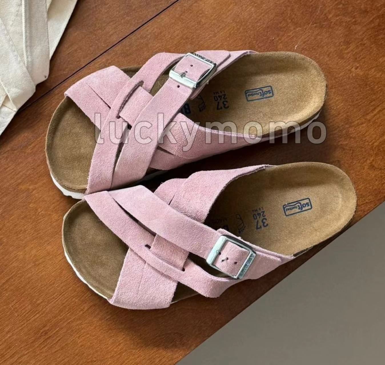 ビルケンシュトック BIRKENSTOCK Lugano ルガーノコルクソールサンダル メンズ レディース 夏サンダル