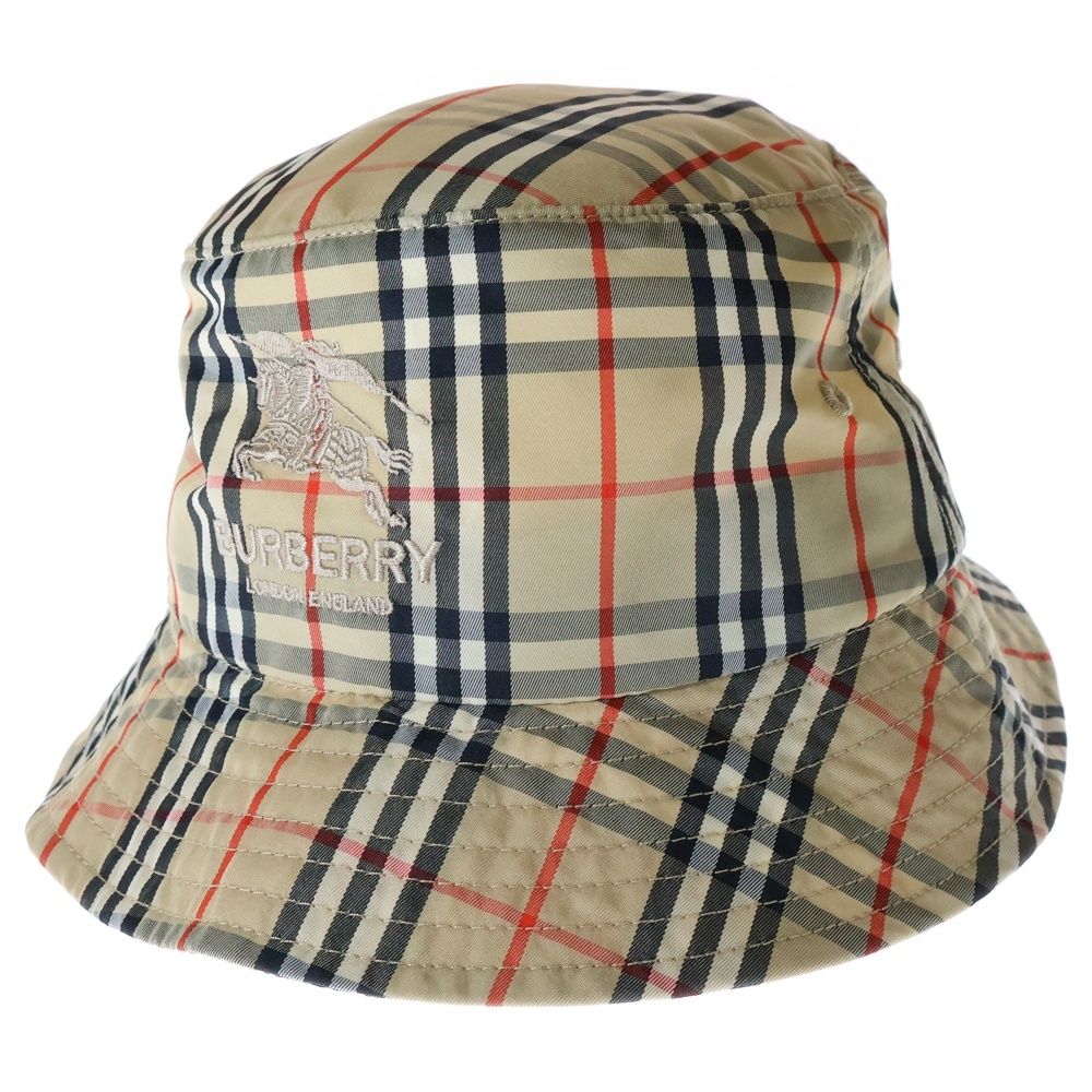 SUPREME シュプリーム 22SS × Burberry Crusher バーバリー クラッシャー バケットハット 帽子 ベージュ