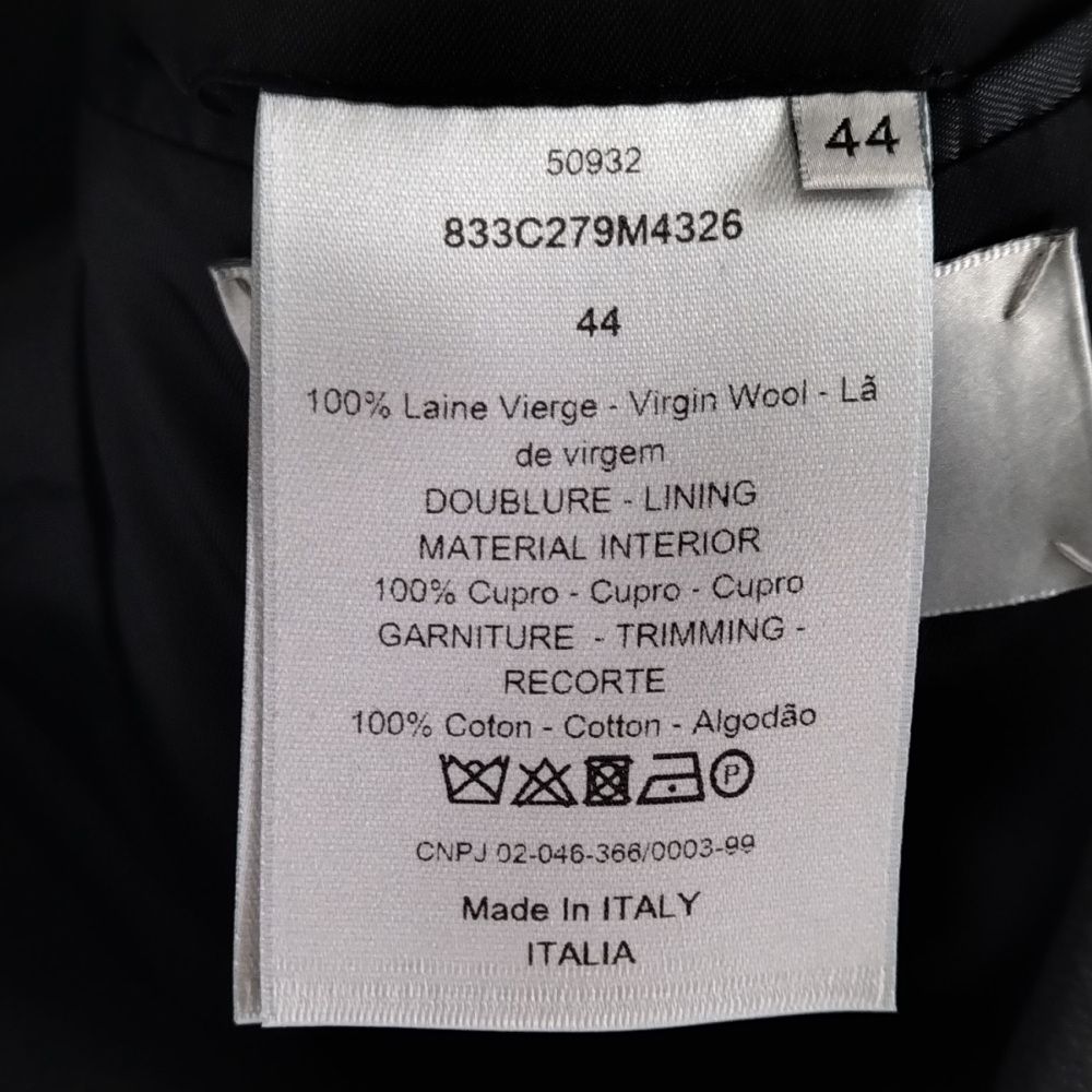 DIOR (ディオール) 18AW ATELIER アトリエラペルクロステーラード