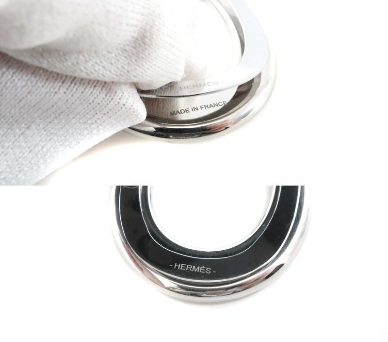 HERMES 馬蹄型マネークリップ 国内即発 HERMES MONEY CLIP LUCK マネークリップ ラック 馬蹄